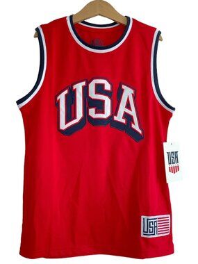 ICER USA Boys' Liberty Muscle Tank, red